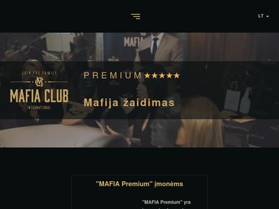 Mafija žaidimas, kaina | mafiaclub.lt  mafiaclub.lt