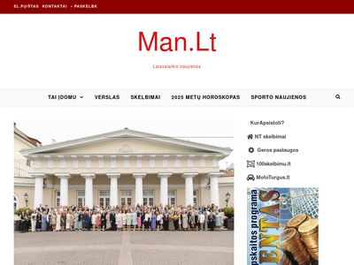 Man.Lt – Laisvalaikio naujienos  www.man.lt
