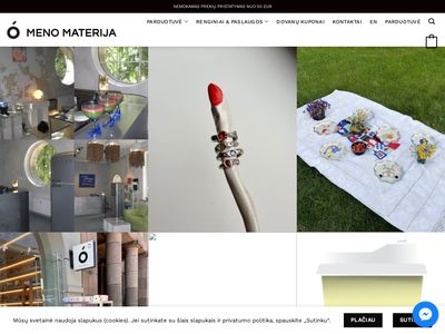 Keramikos parduotuvė internete ir gyvai. Dirbtuvės ir meno erdvės