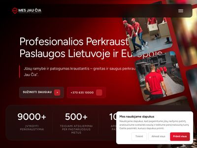 ⭐️ Transporto ir pervežimo paslaugos Vilniuje ✔️ Pervežimas