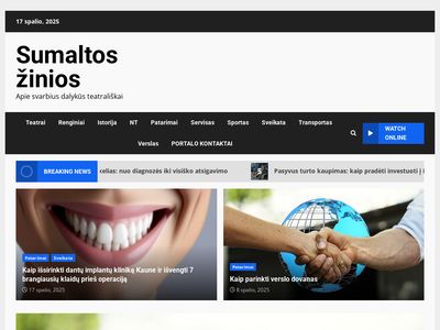 Juozo Miltinio dramos teatras – Pradžia  www.miltinio-teatras.lt