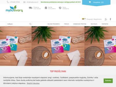 Švaros prekės internetu – Myliu Švarą  myliusvara.lt