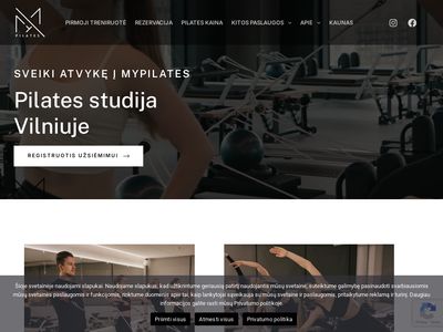 Pilates studija Vilniuje – Mypilates.lt  mypilates.lt