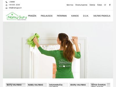 Profesionalios valymo paslaugos Vilniuje – namuguru.lt +370 (632)