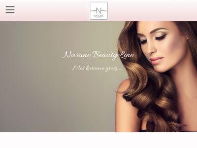 Grožio Salonas – Narūne Beauty Line  www.narune.lt