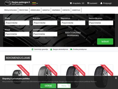 Naujos padangos – naujos-padangos.lt  www.naujos-padangos.lt