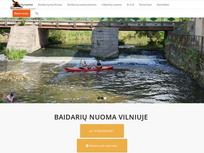 Baidarių nuoma Vilniuje | Kaina – Neries-baidares.lt