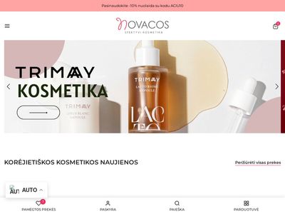 Korėjietiška kosmetika | Veidui | Plaukams | Grožiui – Novacos.lt