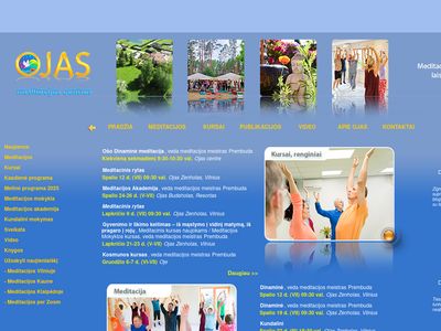 Ojas – Meditacijos centras Ojas  www.ojasmc.eu