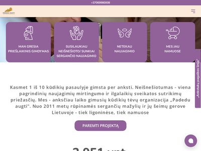 Apie mus – Padedu Augti	  padeduaugti.lt