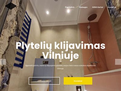 Plyteliu Klijavimas Vilniuje – Nuo pagrindo paruošimo iki