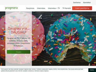 Progmera – Draugiškas interneto ir televizijos tiekėjas