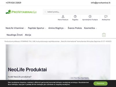NeoLife Produktai, VITAMINAI Vyrams, Moterims, Vaikams