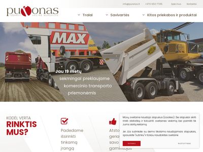 Puronas – Komercinis transportas  www.puronas.lt