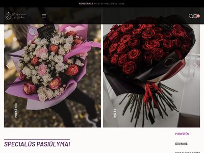 Gėlių pristatymas Šiauliai: Geles i namus dovanos Siauliuose