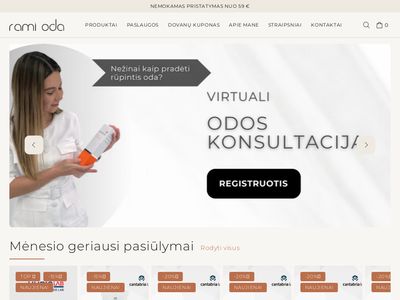 Veido procedūros ir kosmetikos produktai Kaune – Rami oda
