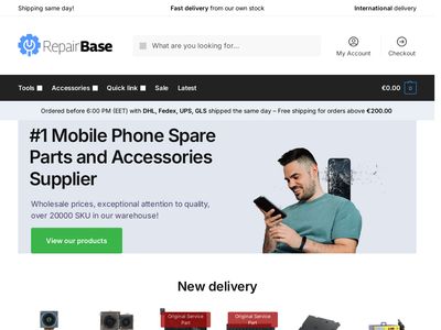 Mobile phone replacement parts | Phone spare parts | Repair Base