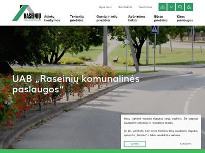 Raseinių komunalinės paslaugos, UAB  rkp.lt