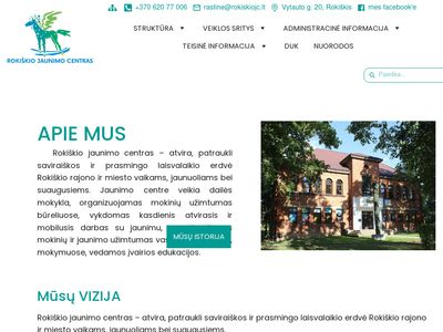 Rokiškio Jaunimo Centras | Rokiškio jaunimo centras