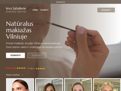 Ieva Sabalienė – Natūralaus Makiažo Meistr
