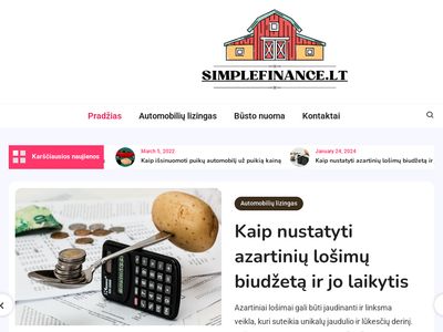Autolizingas, paskolos už automobilį, faktoringas | UAB "Simple