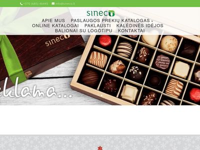 UAB „SINECO” | Reklaminiai suvenyrai ir verslo dovanos