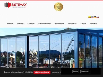 Balkonų, terasų, turėklų stiklinimas ir renovacija – Sistemax