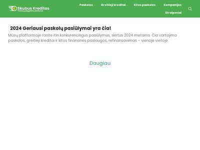 Greitieji kreditai | Lengvas paskolų palyginimas [2023