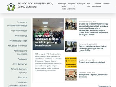 Skuodo socialinių paslaugų šeimai centras – www.skuodospsc.lt