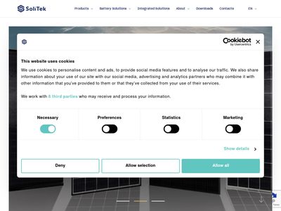 Saulės moduliai ir saulės elektrinės | SoliTek  www.solitek.lt