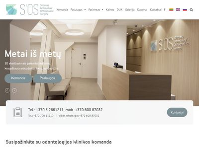 Odontologijos klinika Vilniuje | Simonas Grybauskas