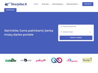 Darbo skelbimai – naujausi darbo pasiūlymai | StarJobs.lt