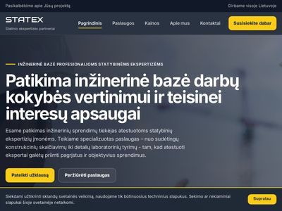 STATEX | Patikimas statinio ekspertizės partneris  www.statex.lt
