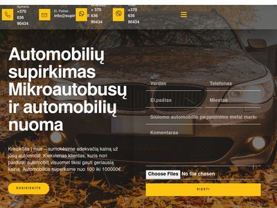 Automobilių Supirkimas Klaipėda – SUPIRKTUKAS.LT  supirktukas.lt