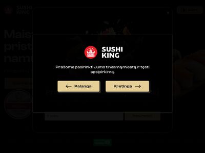 Sushi King – Palangoje ir Kretingoje  sushiking.lt