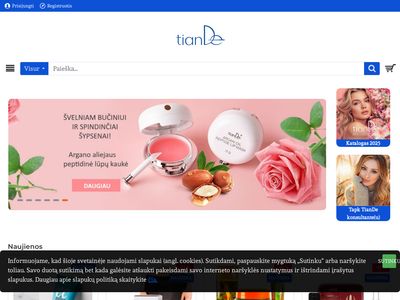TianDe kosmetika – oficialus atstovas  tiande.lt