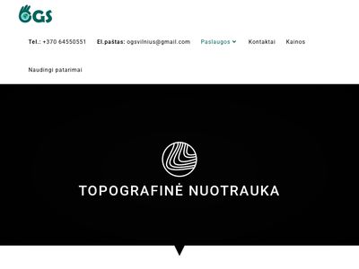 Topografinė nuotrauka | OGS  topografinenuotrauka.lt