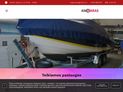 UAB Angaras – Tentai, įvairių tentų gamyba ir remontas