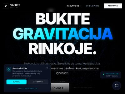 Žaibiškai Greitų Svetainių Kūrimas | 100% Core Web Vitals