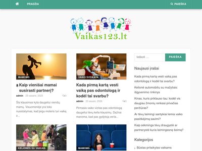 Mano blog – Just another WordPress site  vaikas123.lt