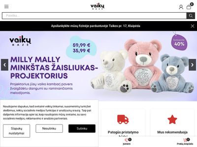 Vaikų bazė – prekės vaikams internetu. – Vaiku baz