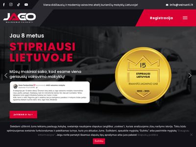 Vairavimo mokykla Šiauliuose – A, B, C, D kategorijų kursai | JAGO