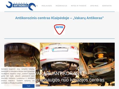 Antikorozinis centras Klaipėdoje – Vakarų antikoras