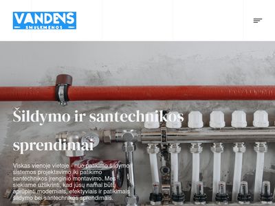 Vandens Smulkmenos | Šildymas | Santechnika | Vandentiekis | Vandens