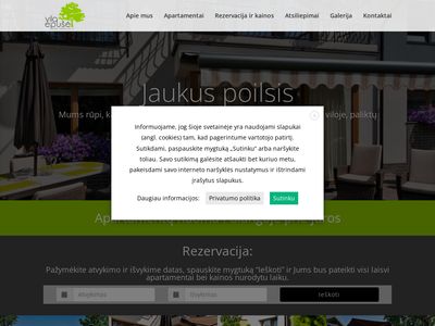 Vila Epušė | apartamentų nuom Palangoje prie jūros