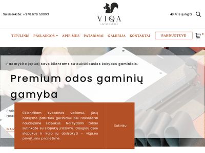 Viqa Shop – Viqa Shop – Odos Gaminių Parduotuvė Internete