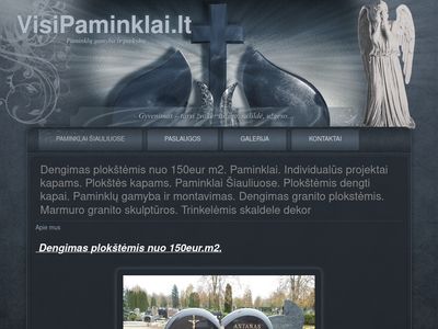 Apie mus – Dengimas plokštėmis nuo 150eur,m2, PAMINKLAI su nuolaida