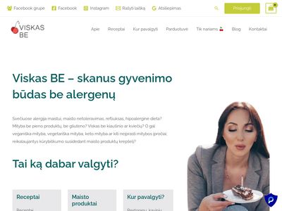 Viskas BE: Sveika mityba | Hipoalerginė dieta | Maisto produktai |