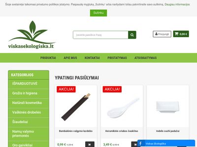 Ekologiški ir natūralūs šiaudeliai, stalo įrankiai, vašku