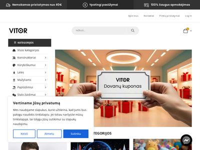 Vitor.lt – Daugiau nei tiesiog žaislai: atraskime kūrybiškumą